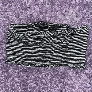 forever 21 lettuce trim tube top